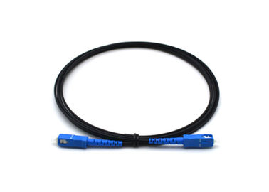 1 Core Drop Cable Fiber Optic Patch Cord 2.0mm * 3mm With Sc / Upc Connector
